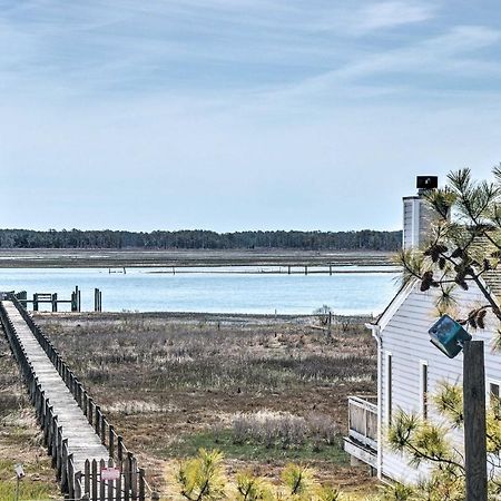 Chincoteague Townhome With Pony Views From Deck! 외부 사진